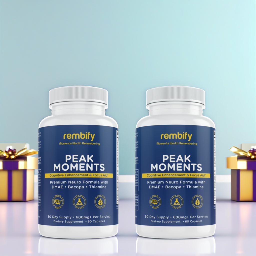 Peak Moments Bundle - 2x Focus & Cognitive Function Support