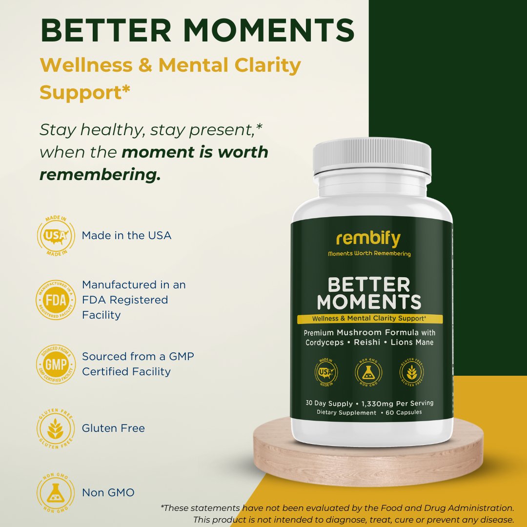 Better Moments Bundle - 2x Wellness & Clarity Support - Rembify