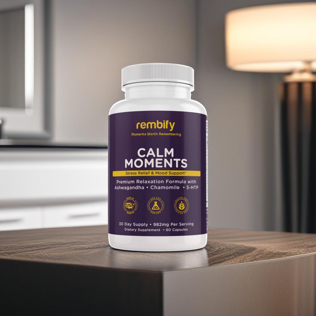 Calm Moments - Stress Relief & Mood Support - Rembify