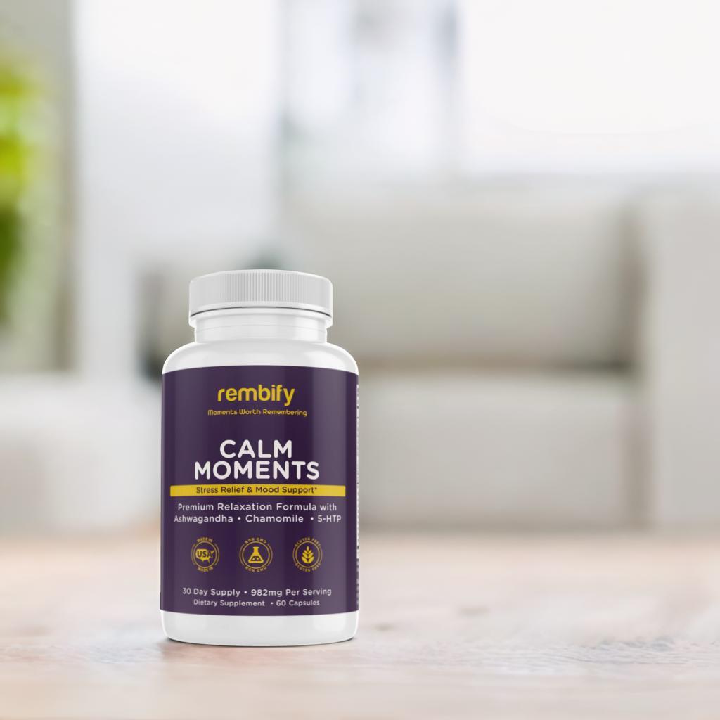 Calm Moments - Stress Relief & Mood Support - Rembify