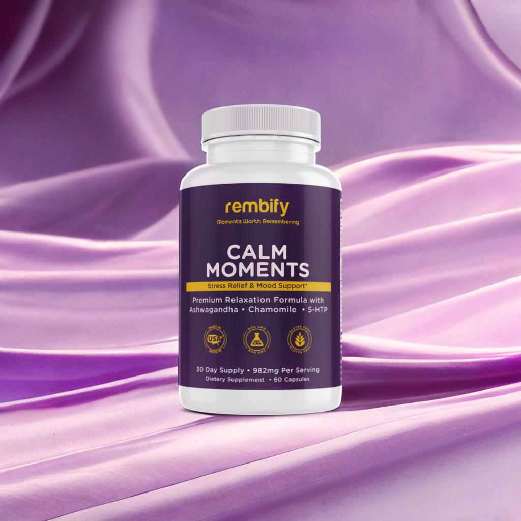 Calm Moments - Stress Relief & Mood Support - Rembify