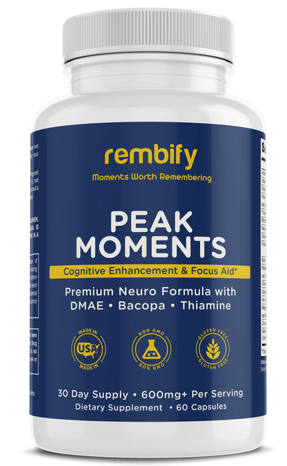 Peak Moments - Cognitive Enhancement & Focus Aid - Rembify